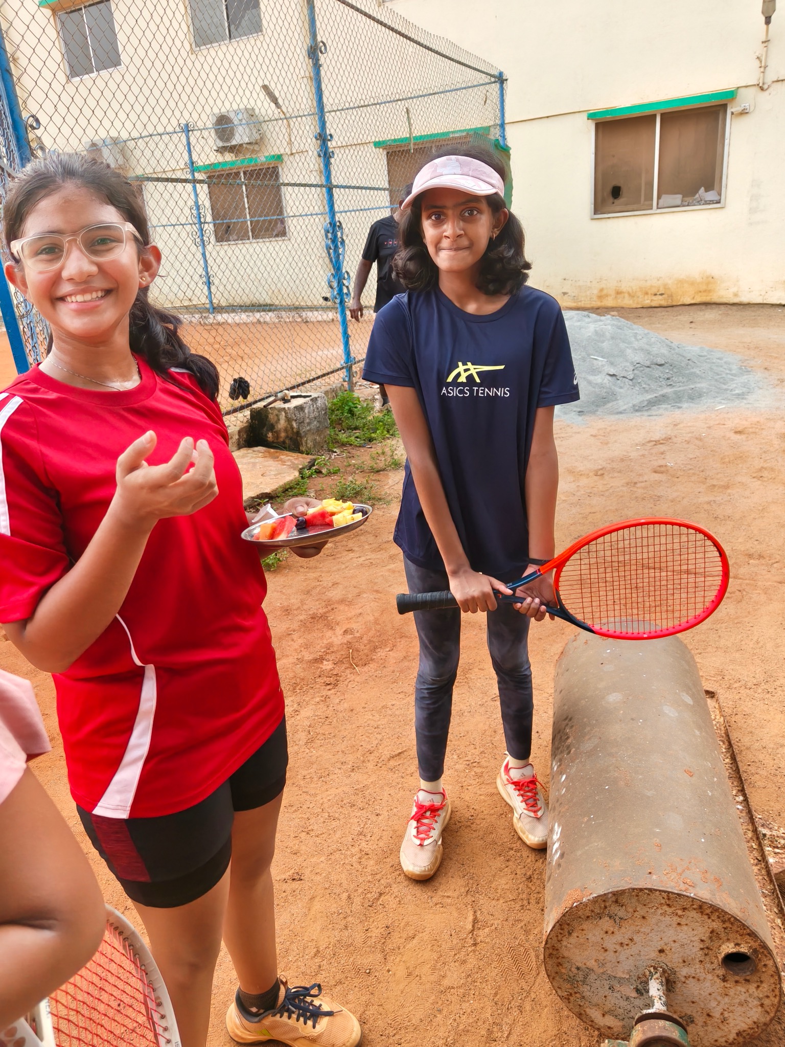 Young tennis players training at CTC