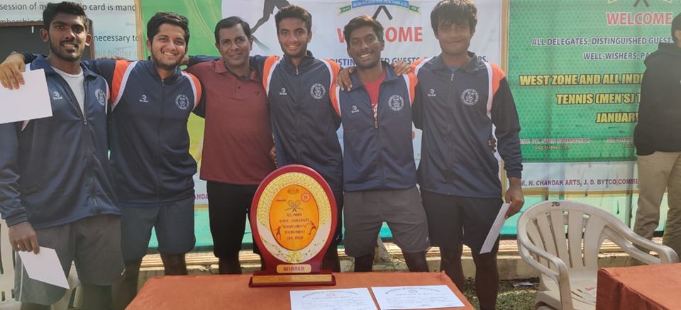 CTC team with the All India Inter-University title